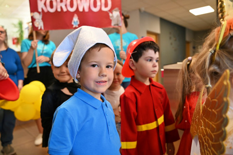 Bajkowy korowód zawitał do Urzędu