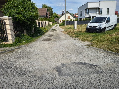 Ulica Miła przed remontem