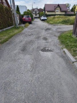 Ulica Miła przed remontem