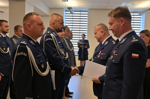 Brzescy policjanci świętują