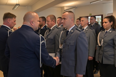 Brzescy policjanci świętują