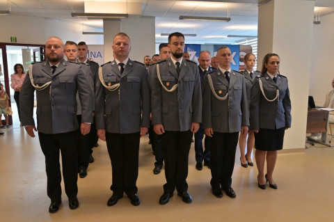 Brzescy policjanci świętują