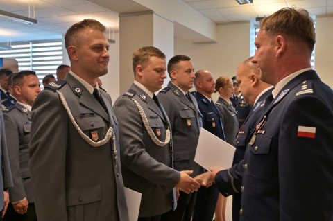 Brzescy policjanci świętują