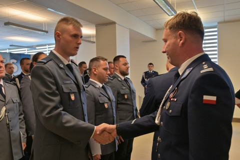 Brzescy policjanci świętują