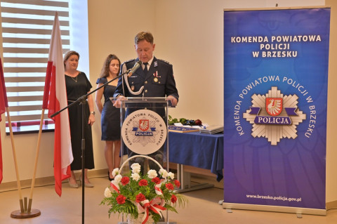 Brzescy policjanci świętują