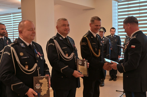 Brzescy policjanci świętują