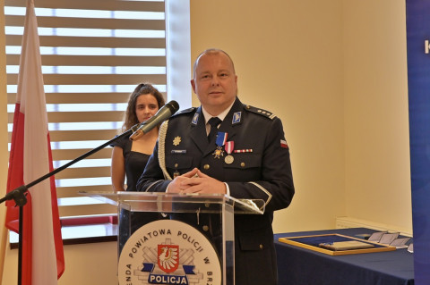 Brzescy policjanci świętują