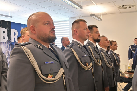 Brzescy policjanci świętują