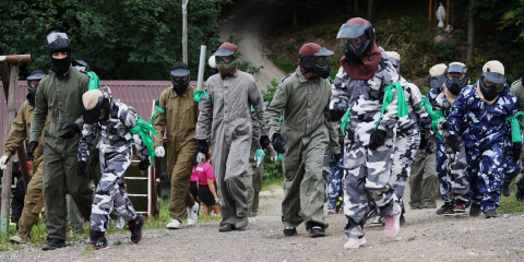 Młodzi strażacy w akcji