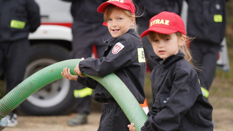 Młodzi strażacy w akcji