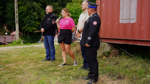 Młodzi strażacy w akcji