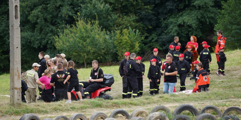 Młodzi strażacy w akcji