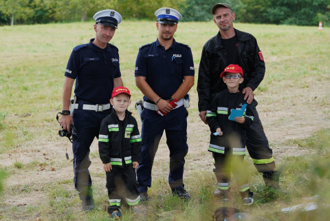 Młodzi strażacy w akcji