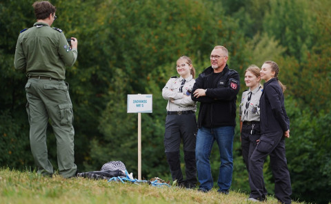 Młodzi strażacy w akcji