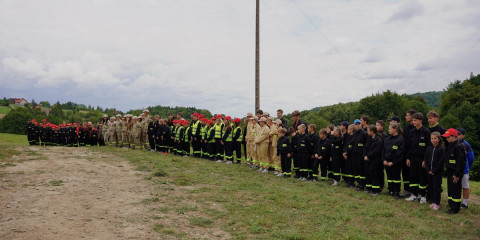 Młodzi strażacy w akcji