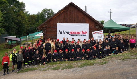 Młodzi strażacy w akcji