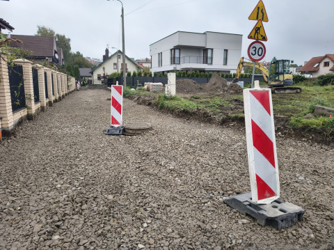 Miła i Osiedlowa – prace w toku
