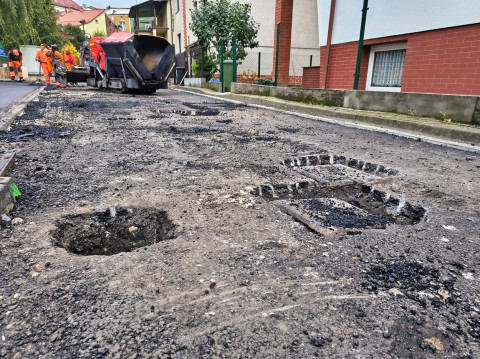 Miła i Osiedlowa – prace w toku