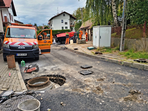 Miła i Osiedlowa – prace w toku