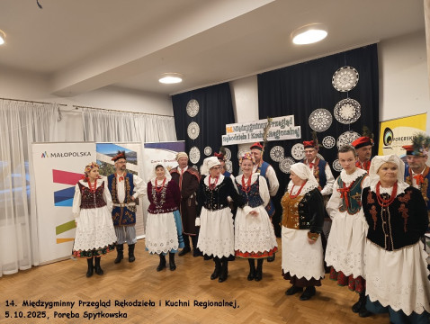 14. Międzygminny Przegląd Rękodzieła i Kuchni Regionalnej w Porębie Spytkowskiej