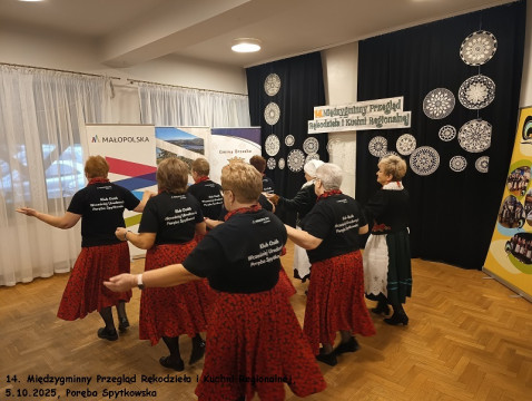 14. Międzygminny Przegląd Rękodzieła i Kuchni Regionalnej w Porębie Spytkowskiej