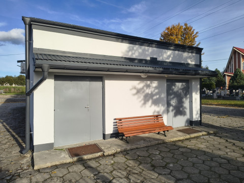 Cmentarz komunalny - kaplica jak nowa