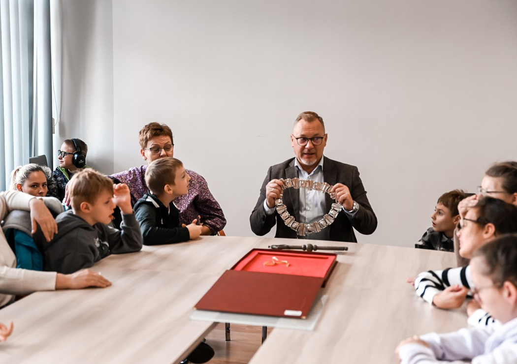 Wyjątkowi goście w magistracie