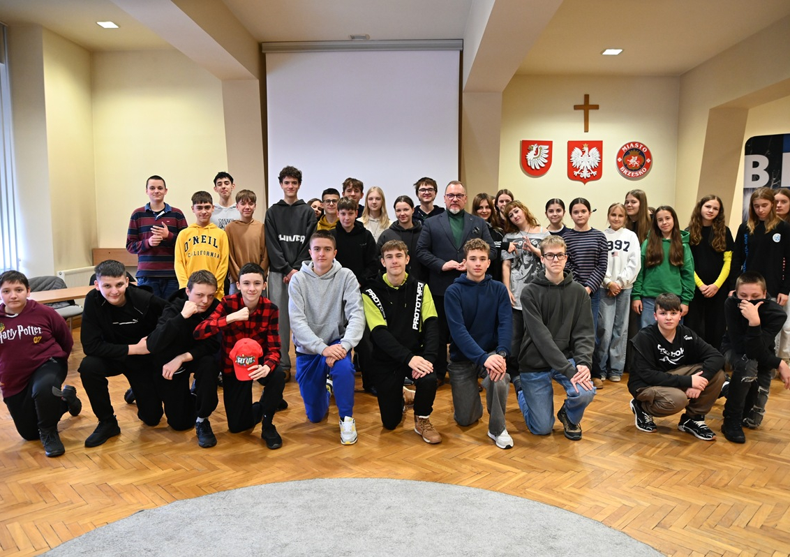 Lekcja WOS-u w magistracie