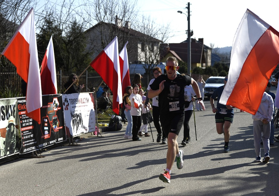 Jadowniki pobiegły Tropem Wilczym