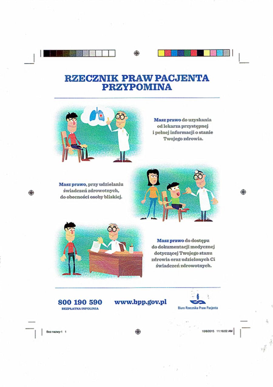 Rzecznik Praw Pacjenta przypomina