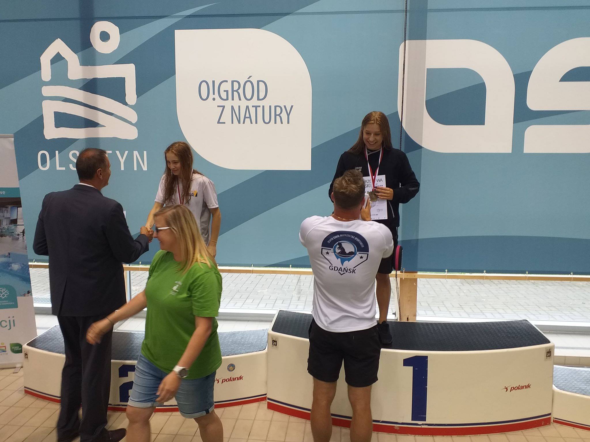 Super wyniki zawodników 14 i 15-letnich na mistrzostwach Polski w pływaniu