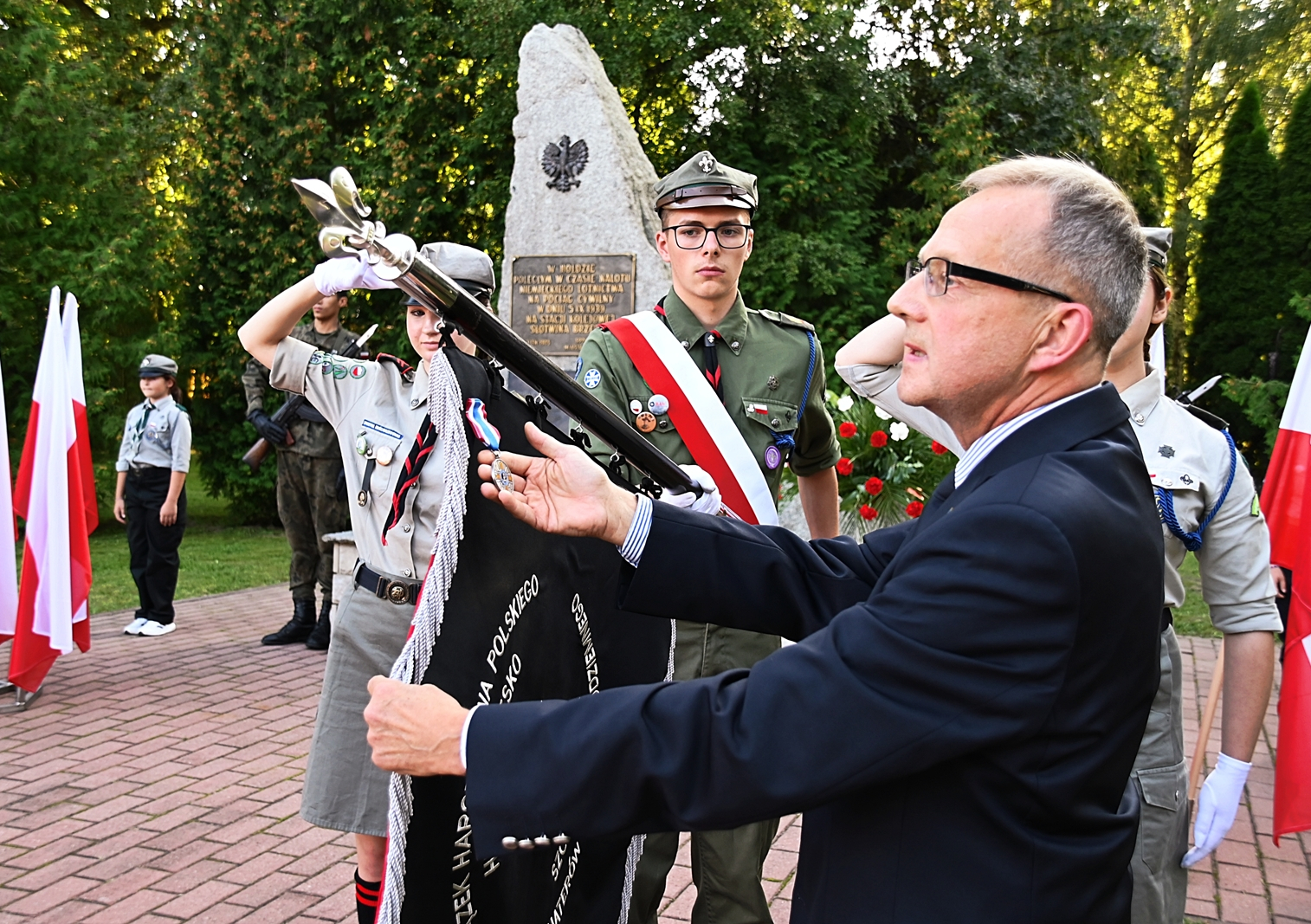 Rocznicowa uroczystość na Słotwinie