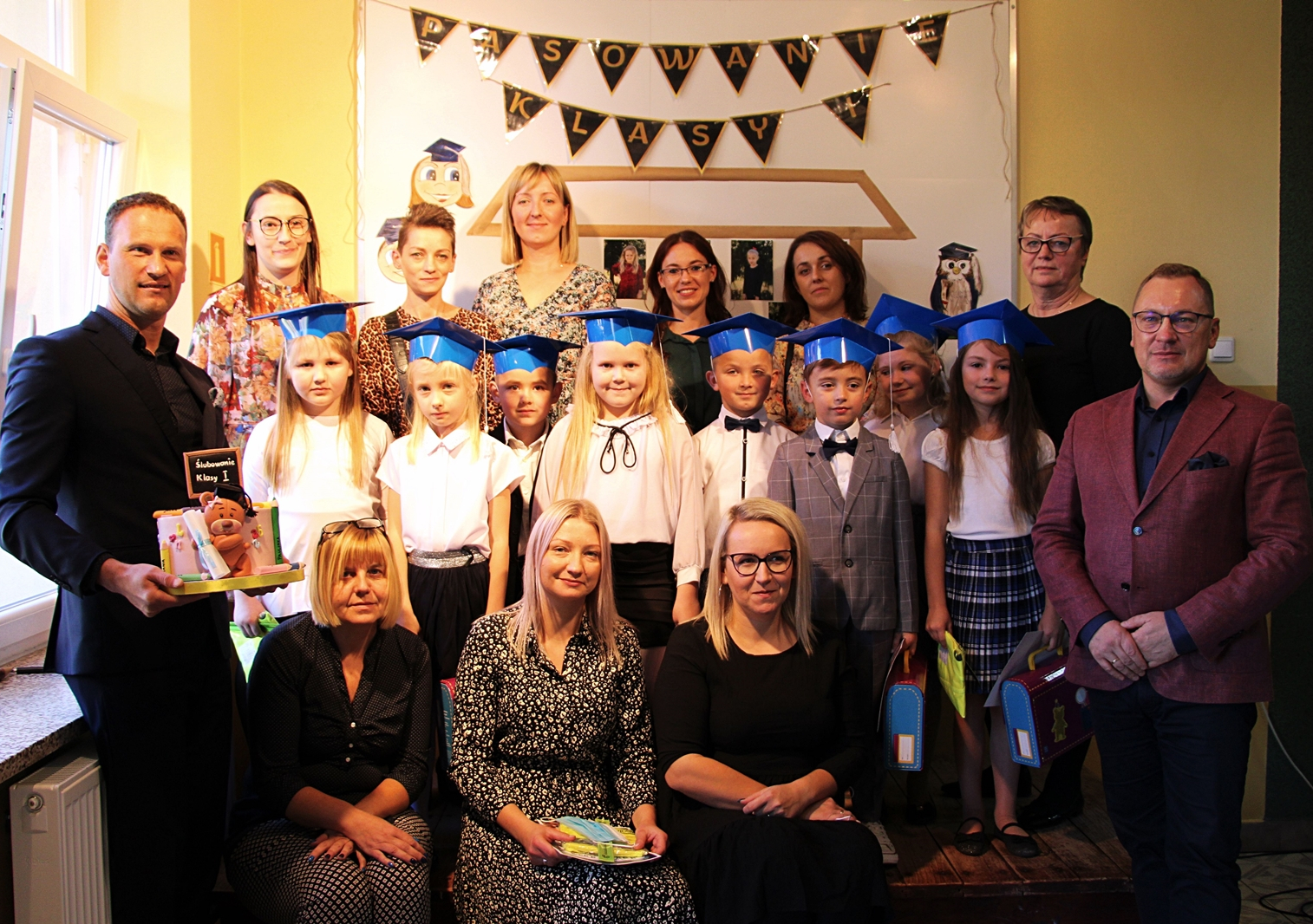 Ślubowanie pierwszaków w Buczu