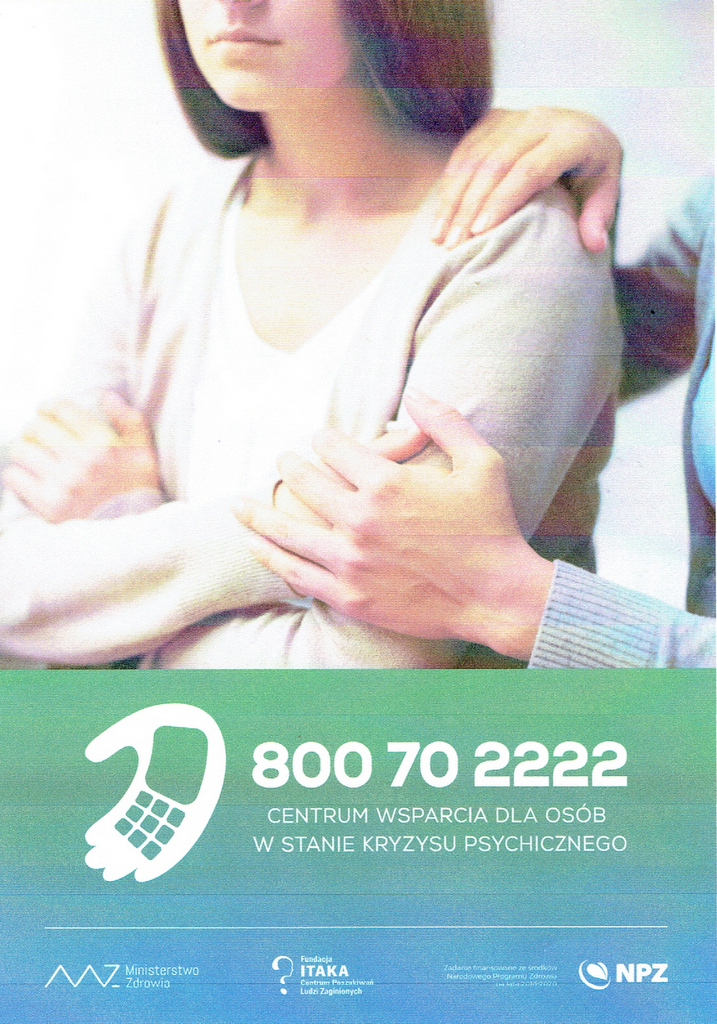 Bezpłatne telefoniczne centrum wsparcia psychicznego