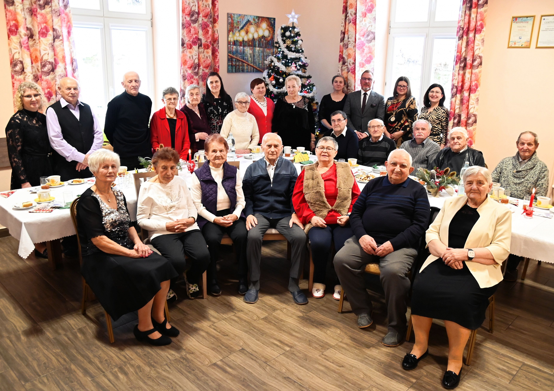 Opłatek w Domu Seniora