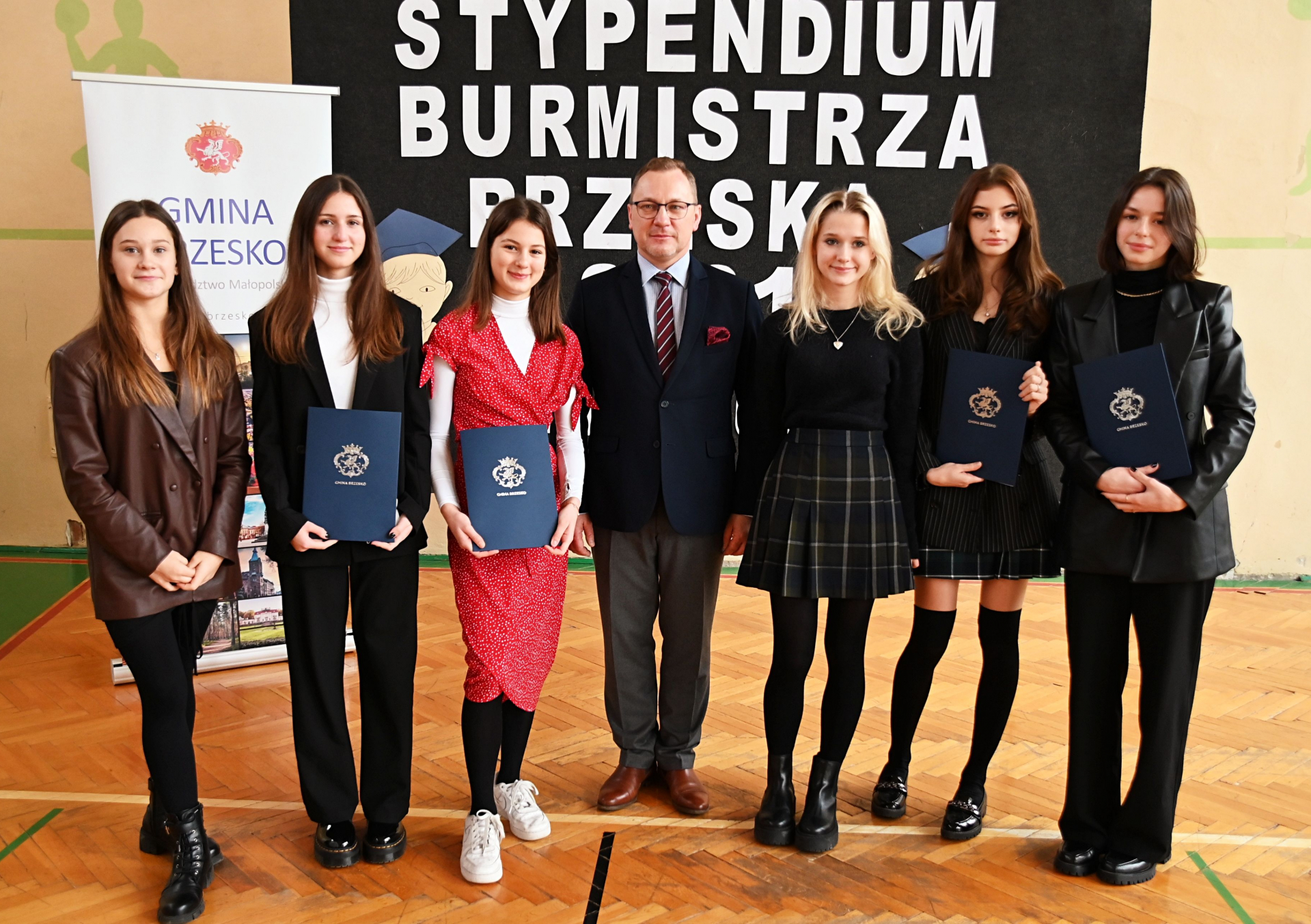 Stypendyści z ZS-P Brzesko