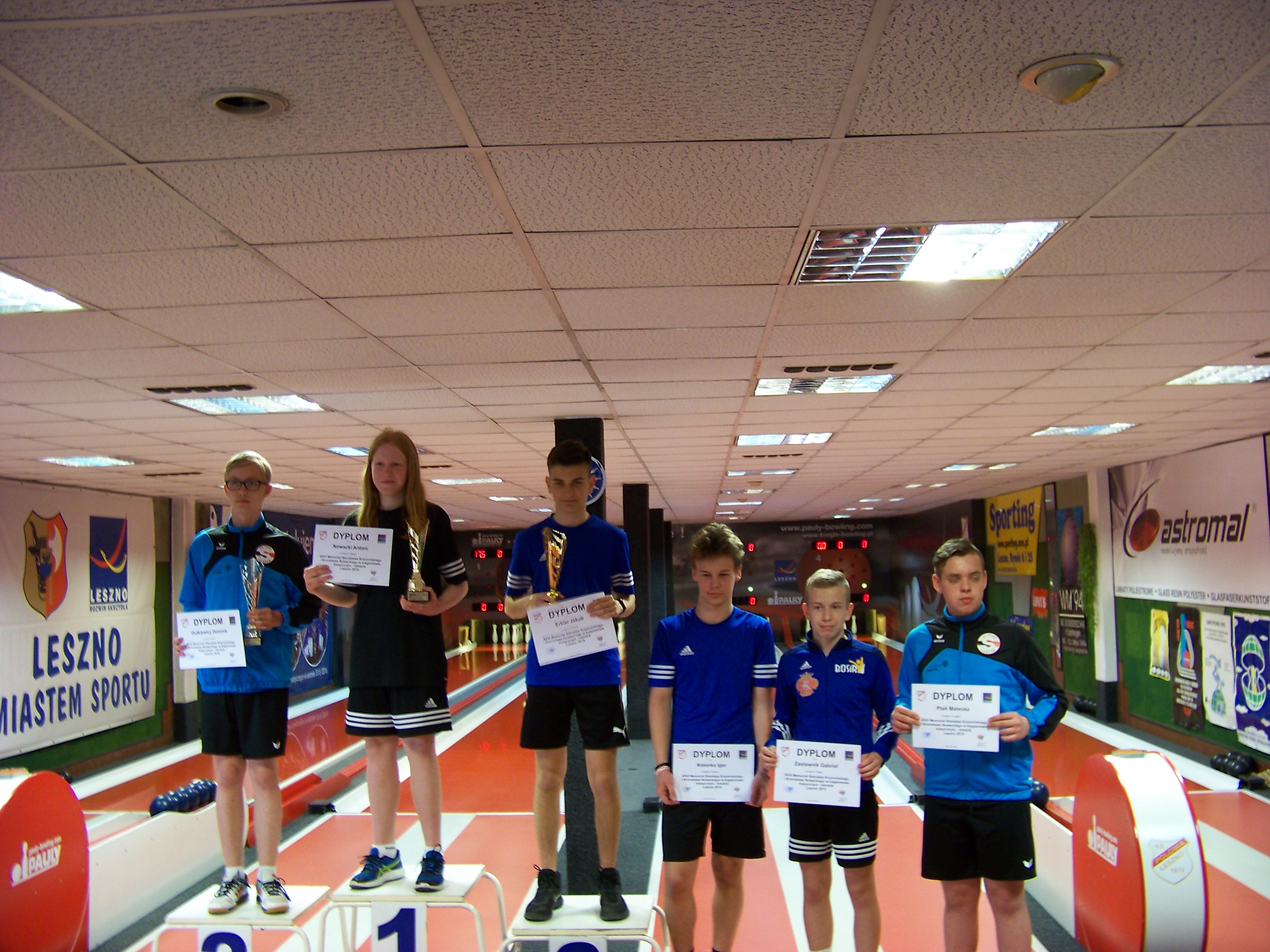 Zawodnicy BOSiR na zawodach w Lesznie