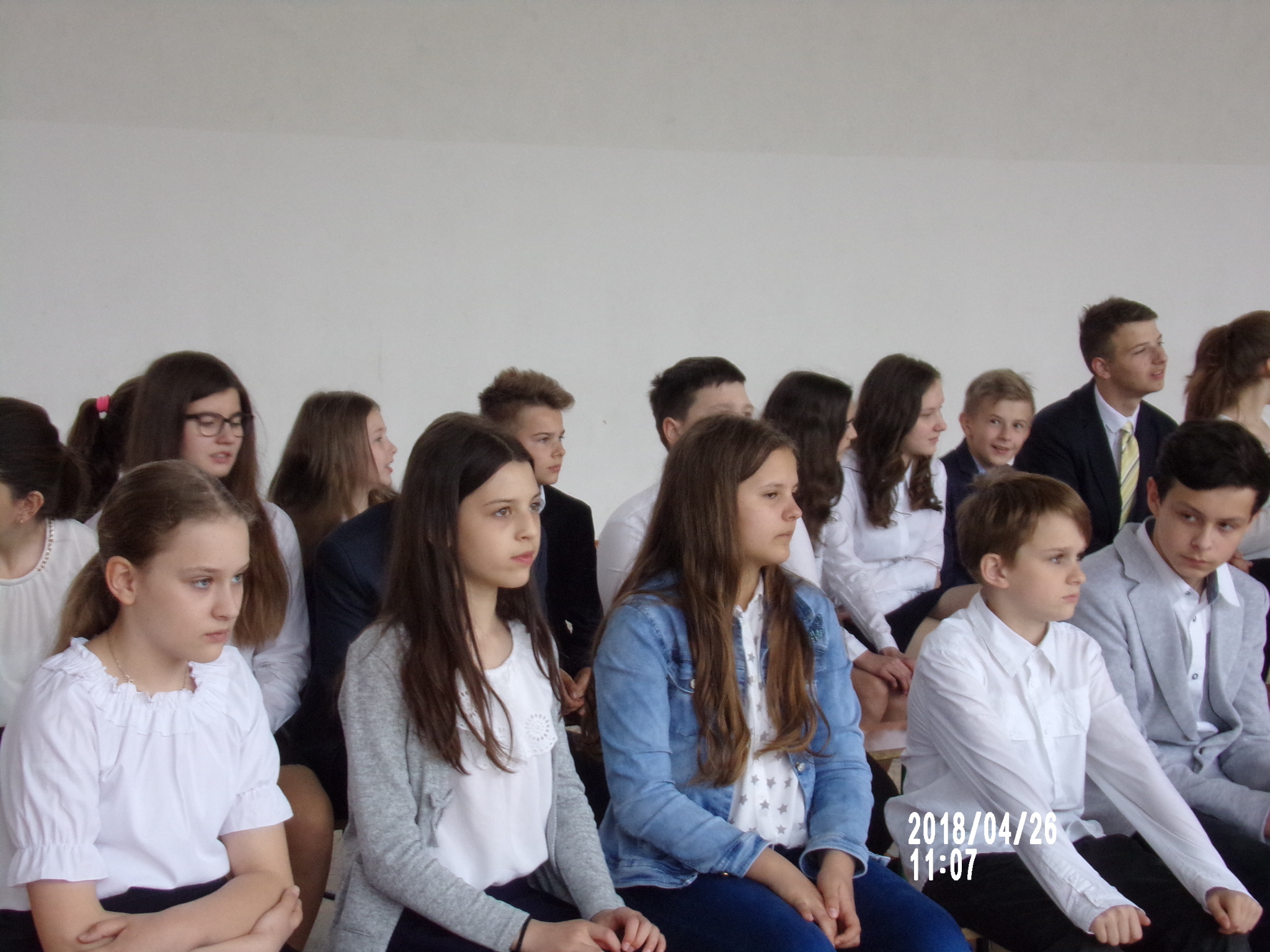 I Międzyszkolny Przegląd Pocztów Sztandarowych