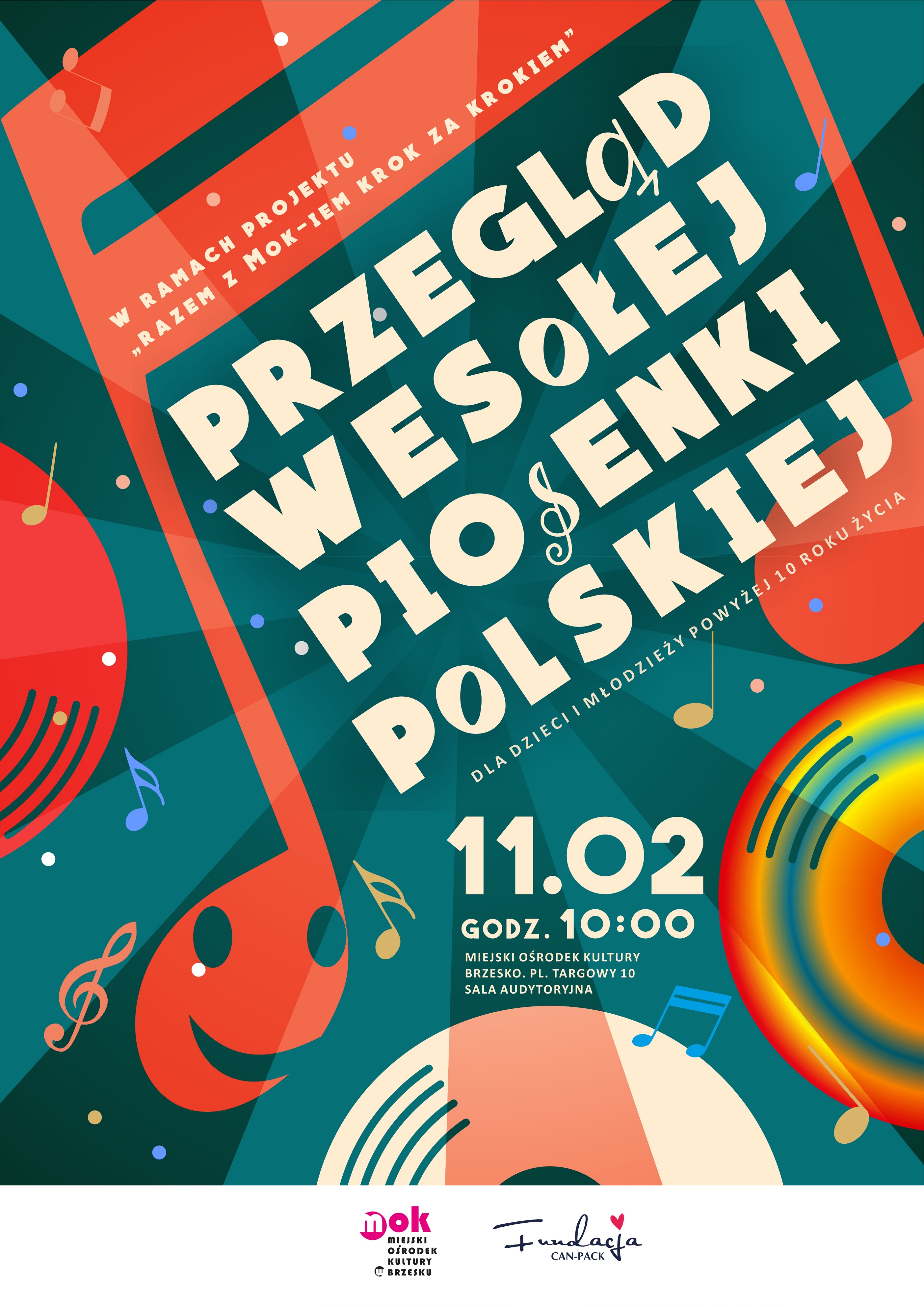 Przegląd Wesołej Piosenki - zgłoszenia do 10 lutego