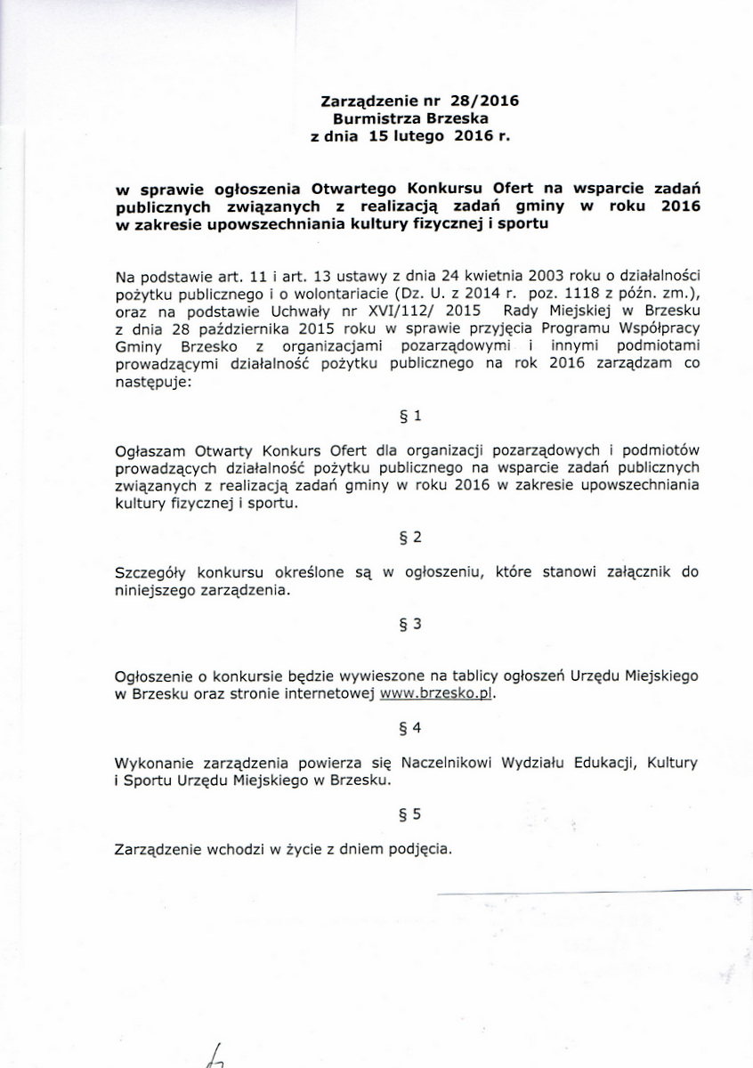 Otwarty Konkurs Ofert