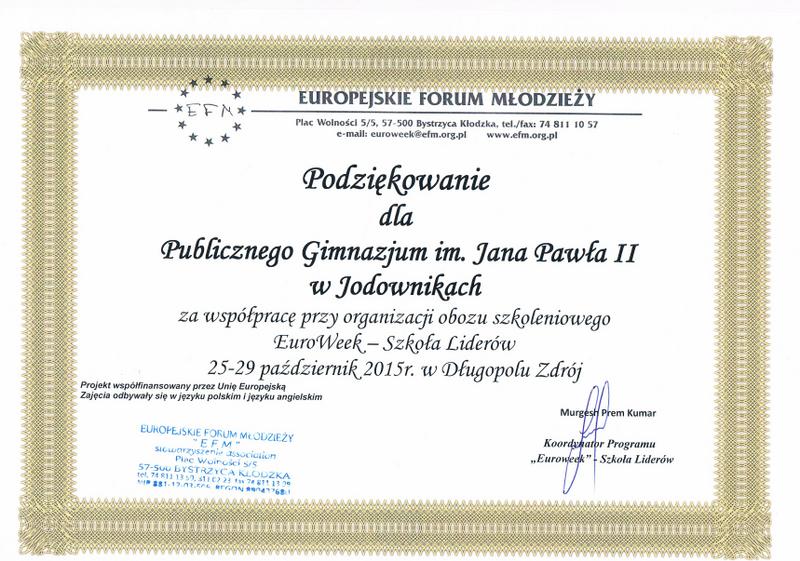 EuroWeek- Szkoła Liderów