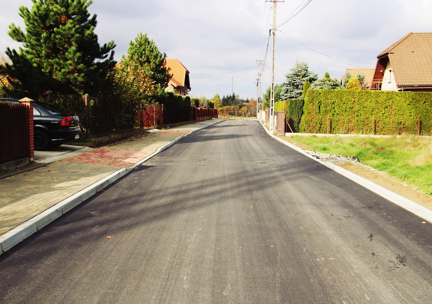 Koniec prac na ulicy Wakacyjnej