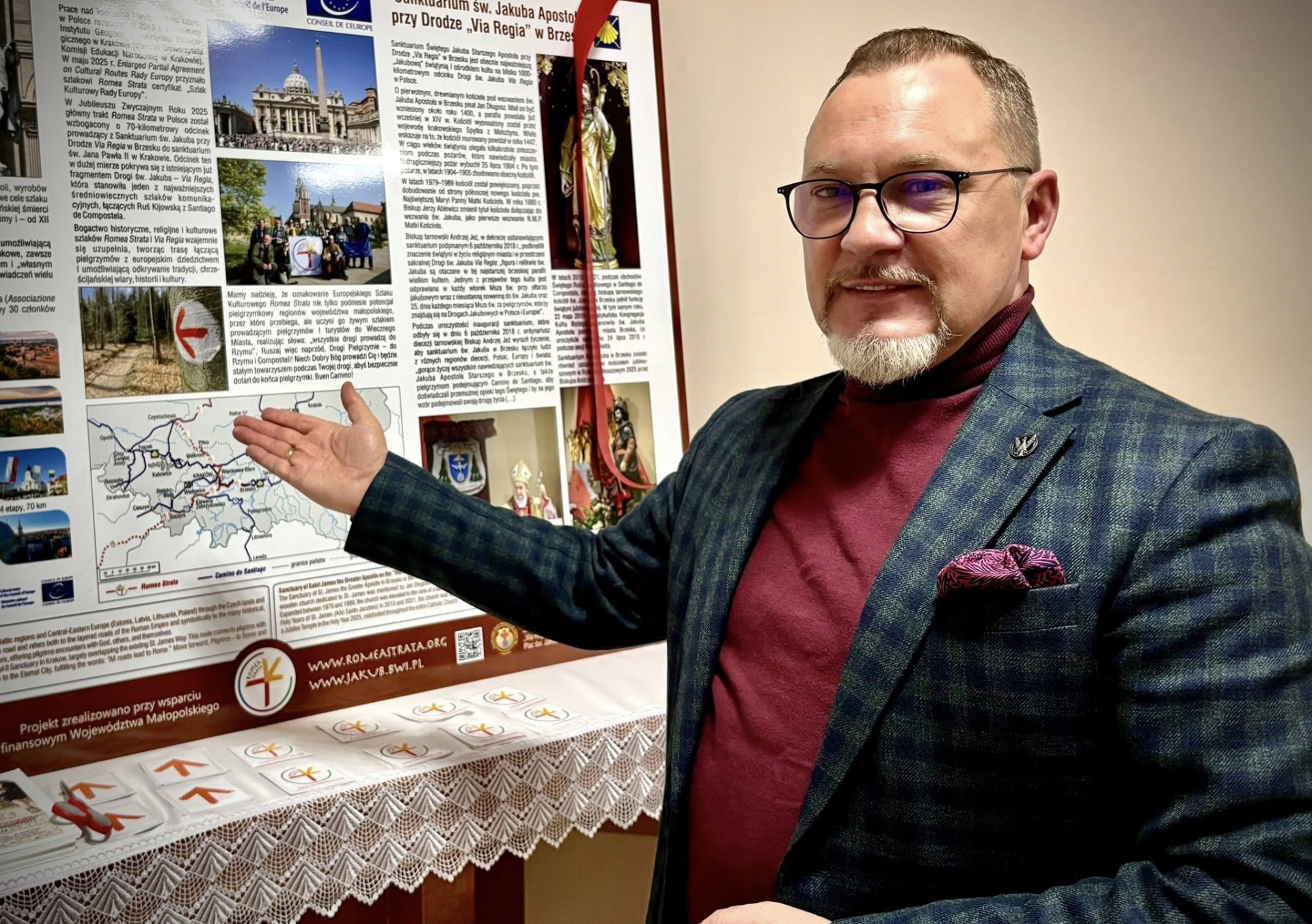 Brzesko na trasie Romea Strata