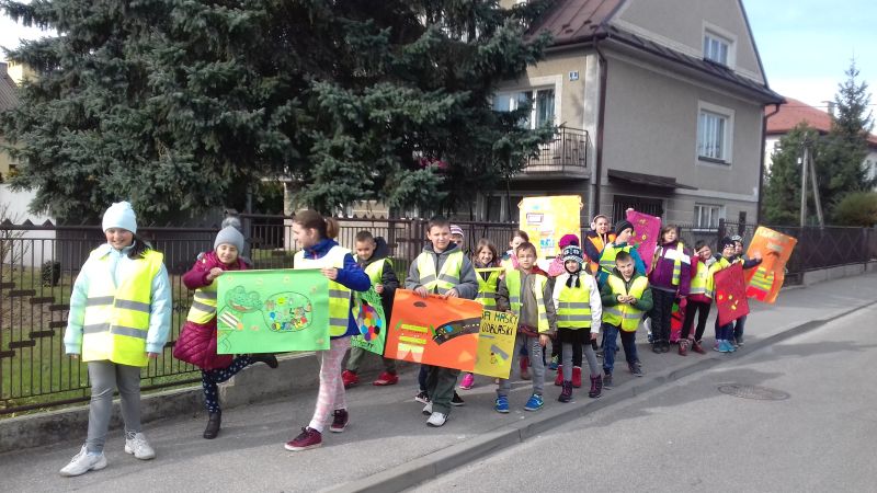 Odblaskowo w Jadownikach