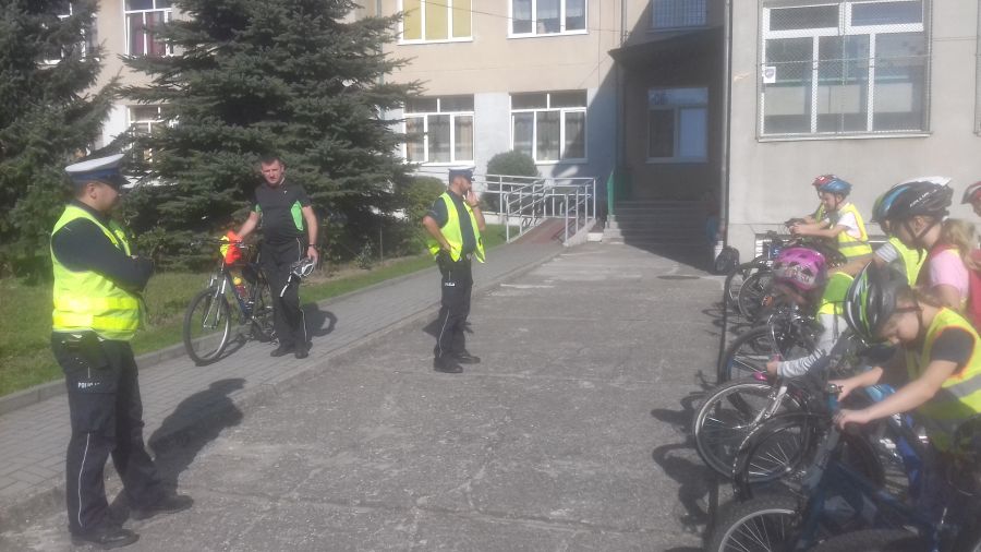 Odblaskowy rajd rowerowy