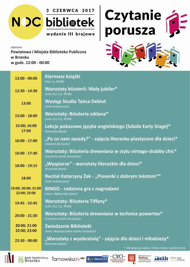 Noc bibliotek w Brzesku