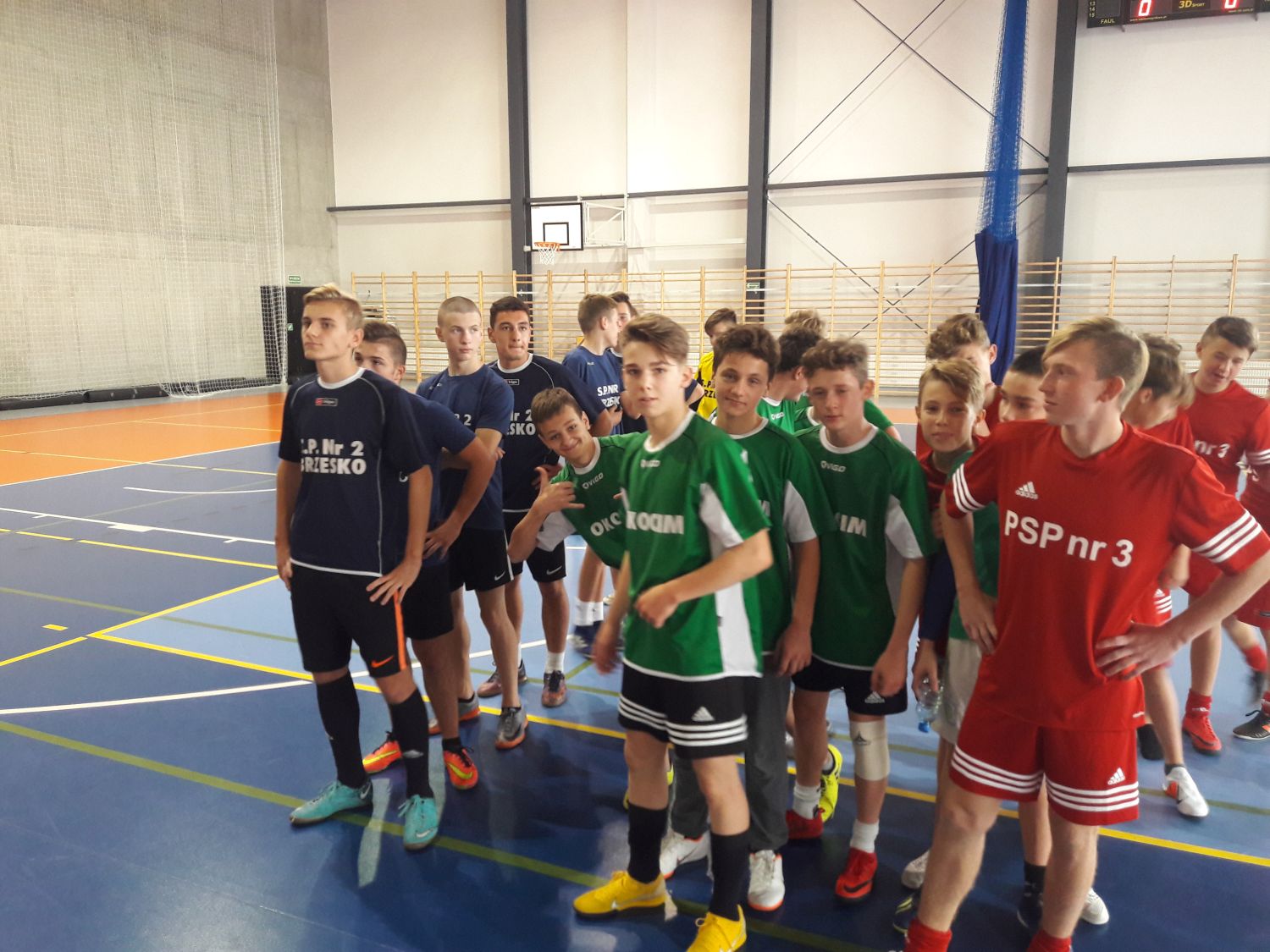 Halowa piłka nożna chłopców