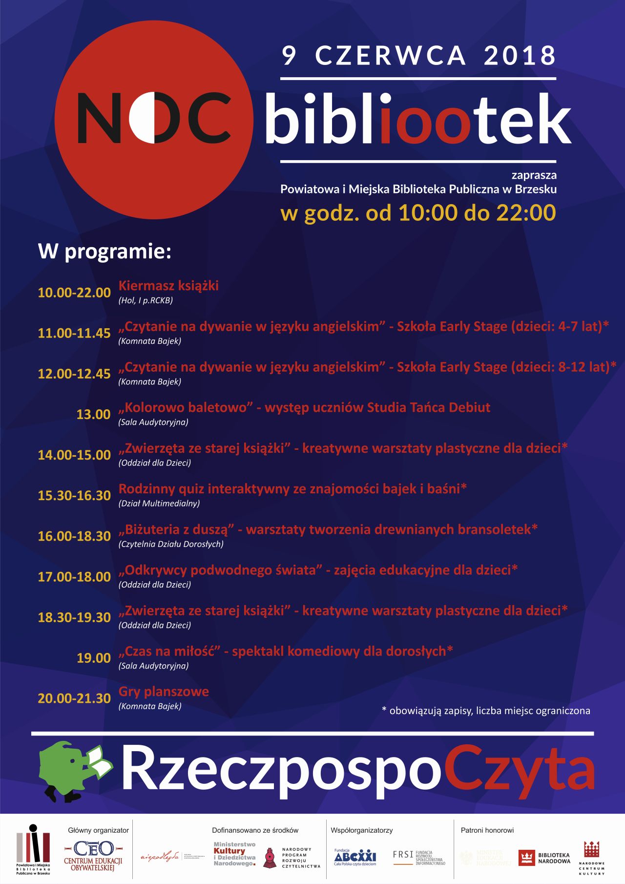 Brzeska noc bibliotek