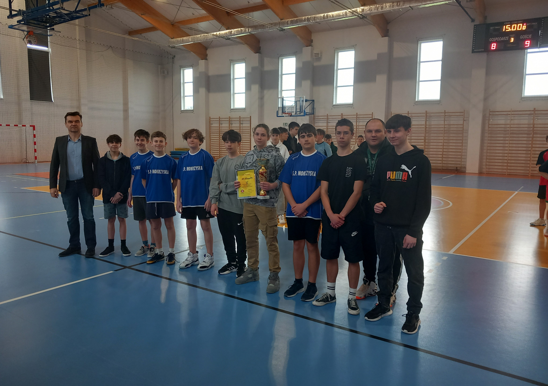 Szczypiorniak w Mokrzyskach