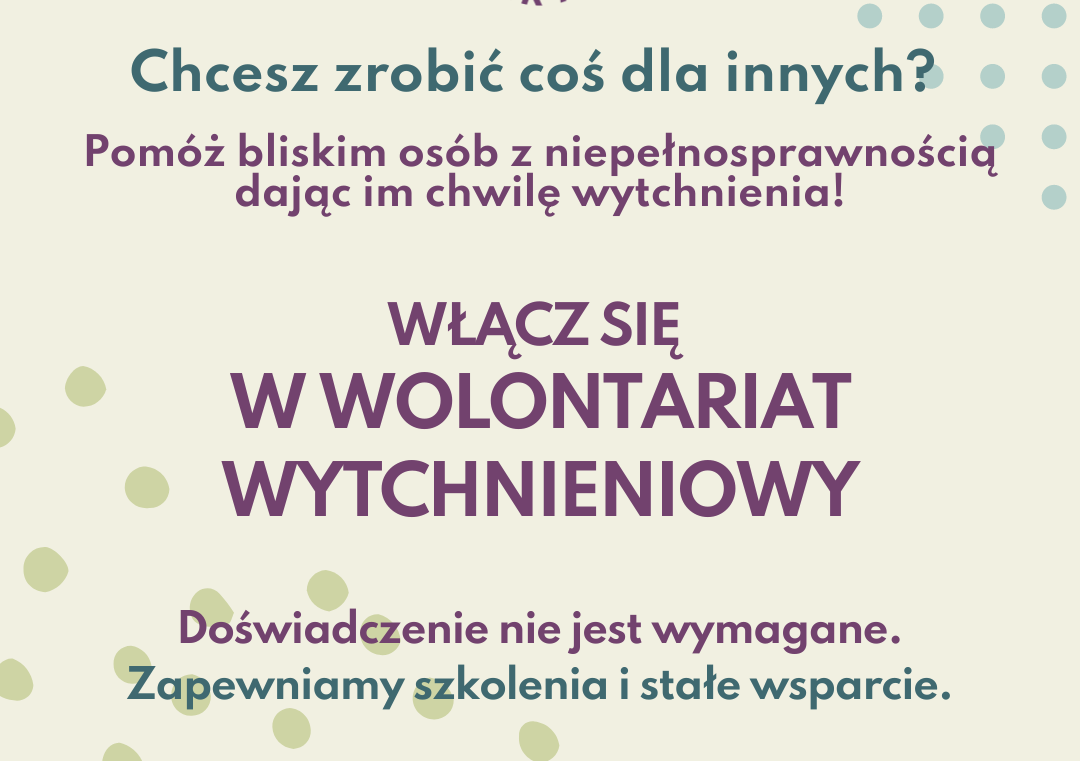 Zostań wolontariuszem